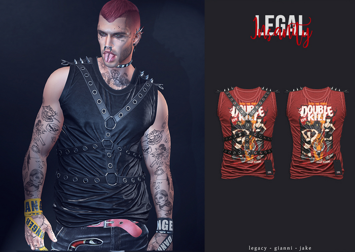 Legal Insanity - Raven shirt #28