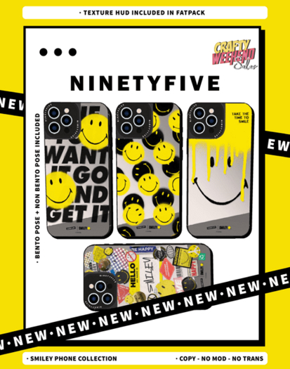 NinetyFive - Smiley Phone Collection [FATPACK]