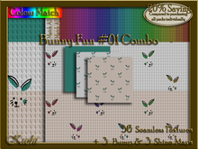 Bunny Fun #01 Combo Seamless Texture Bundle