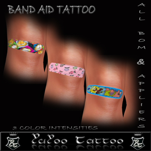 ..::<Y.T.>::.. Band-Aid -  Yuyoo Tattoo