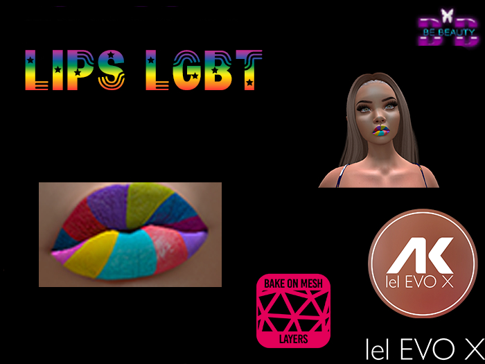 Be Beauty-LIPS LGBT-LEL EVOX&AK LEL EVO X
