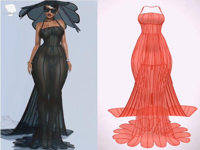 {ABC} Canopy Belle Dress Tangy