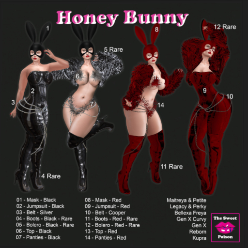 The Sweet Poison - Honey Bunny 12 Rare