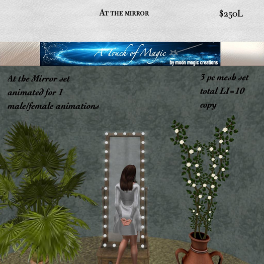 At the mirror 3 pc set -Box LI=10
