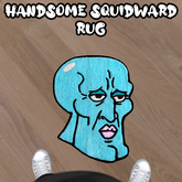 Handsome Squidward Rug