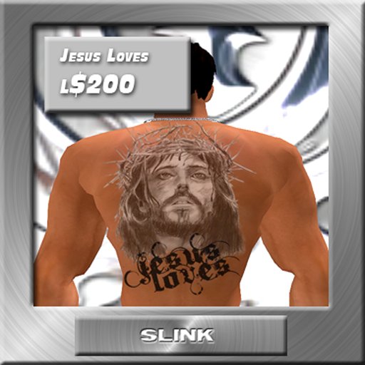 Jesus Loves Tattoo