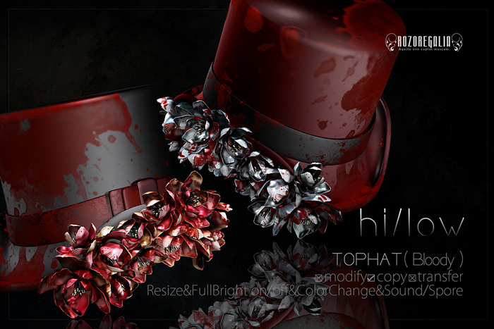 ROZOREGALIA_hi/low*TOPHAT(Bloody)