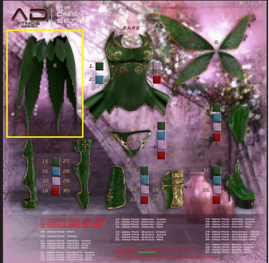 Second Life Marketplace - 05 - [AD] - DP - Skirt - MAITREYA