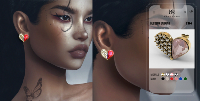 Revienne: The DuCoeur Earrings [FATPACK]