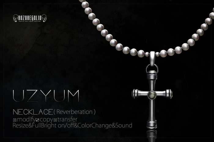ROZOREGALIA_UZYUM*NECKLACE(Reverberation)