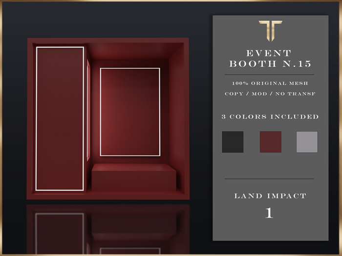 Tville - Event Booth N15 PACK2