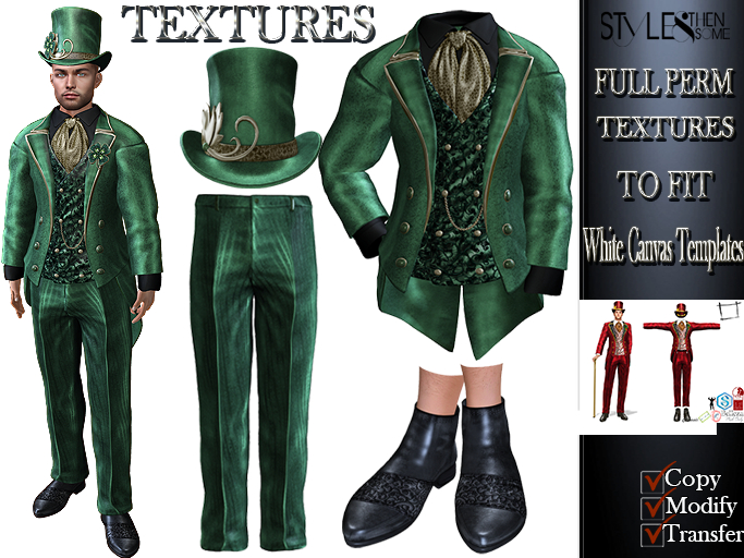 PROMO UNTIL 17.03!! STYLE-Magician Outfit   - Texture FULL PERM
