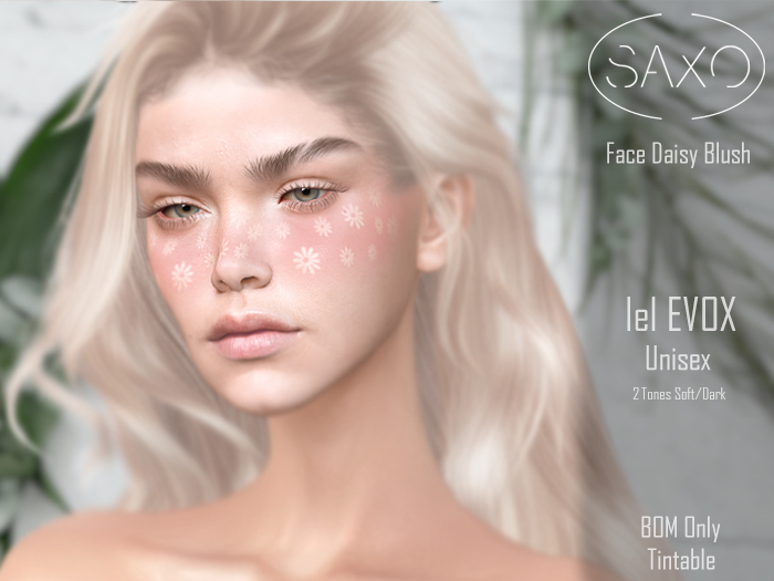 SAXO - Face Daisy Blush lel EVOX Unisex (Tintable)
