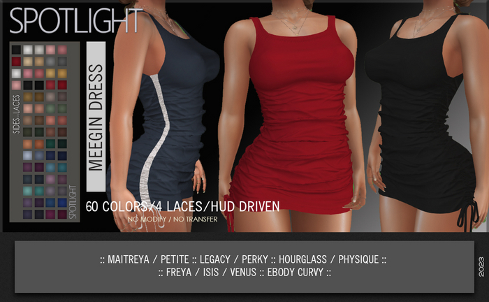 SPOTLIGHT - MEEGIN DRESS (DEMO Available In-World) 