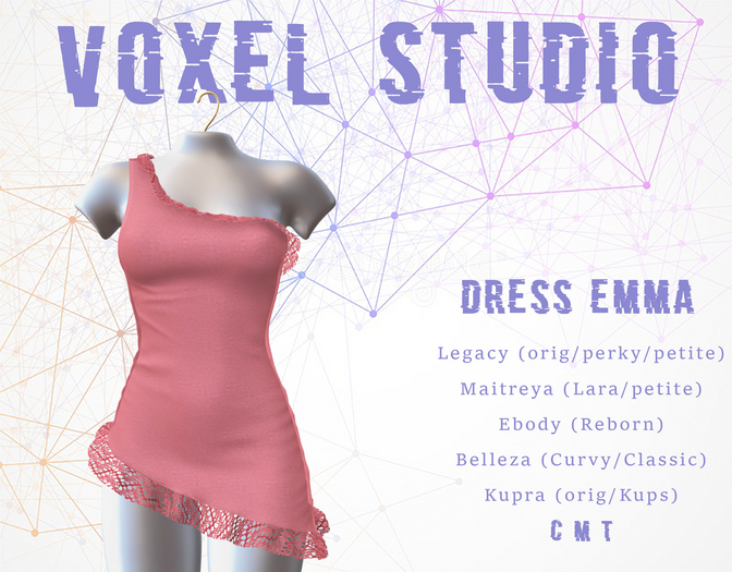 VS. Dress Emma. Full Perm Extended Pack