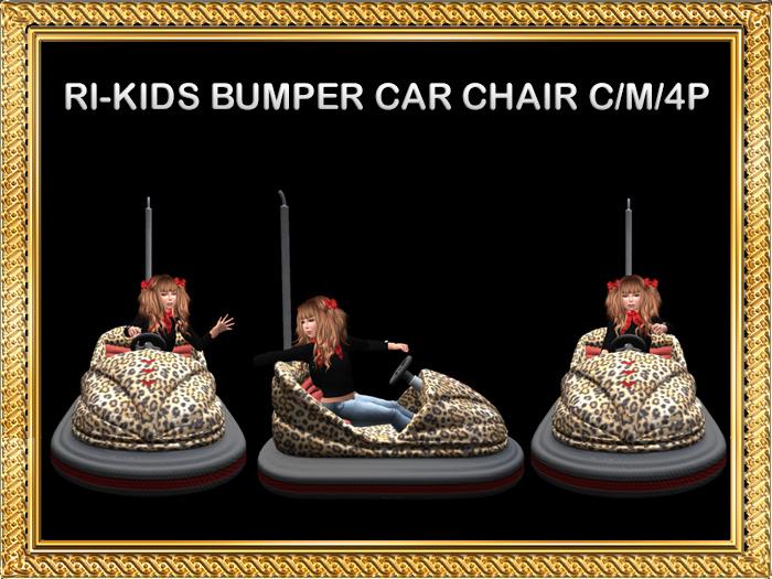 DEMO-RI-KIDS BUMPER CAR CHAIR C/M/4P