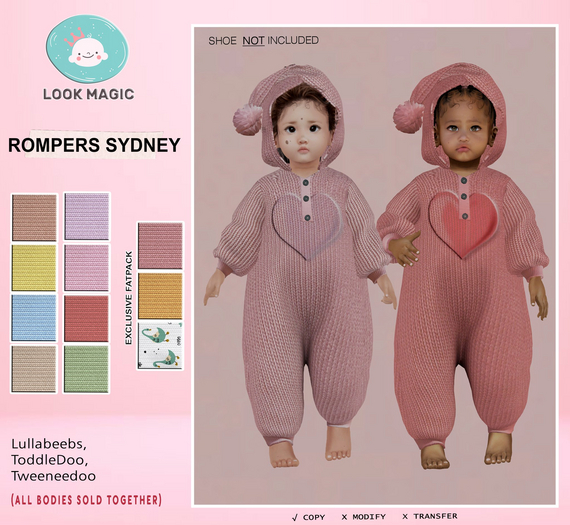 [LOOK MAGIC] Rompers Sydney green_LB/TD/BB/TW/YOUTH  (add )