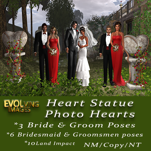 Corazón Estatua Foto Corazones
