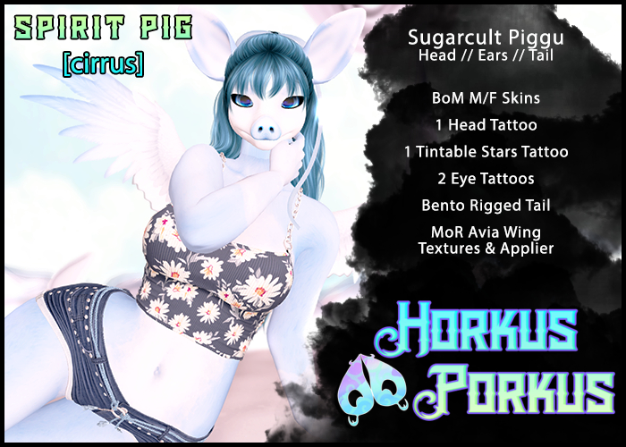 [HkPk] Spirit Piggy for SG Piggu - Cirrus