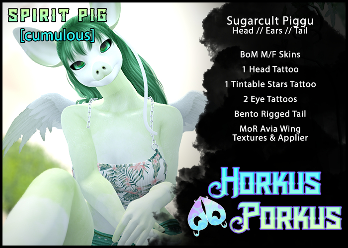 [HkPk] Spirit Piggy for SG Piggu - Cumulous