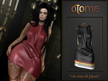 AtaMe - Mila Dress Silk Flat Chest