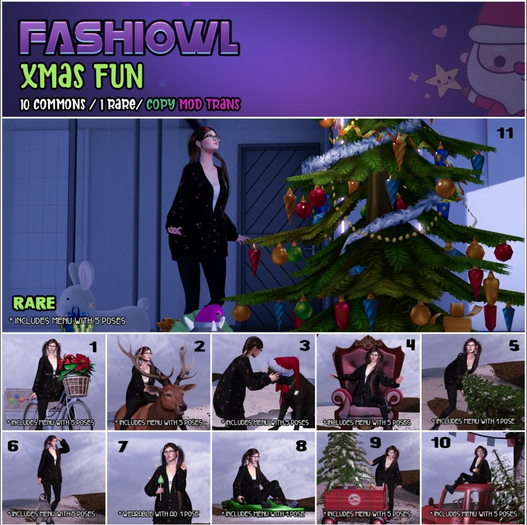 1. Fashiowl - Xmas Fun - Bicycle
