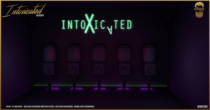 Intoxicated Backdrop - The Bearded Guy