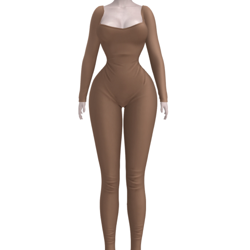MOXY - GLO BODYSUIT ( CLAY )
