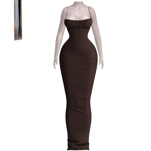 MOXY - MOMS SLIP DRESS ( SMOKEY )