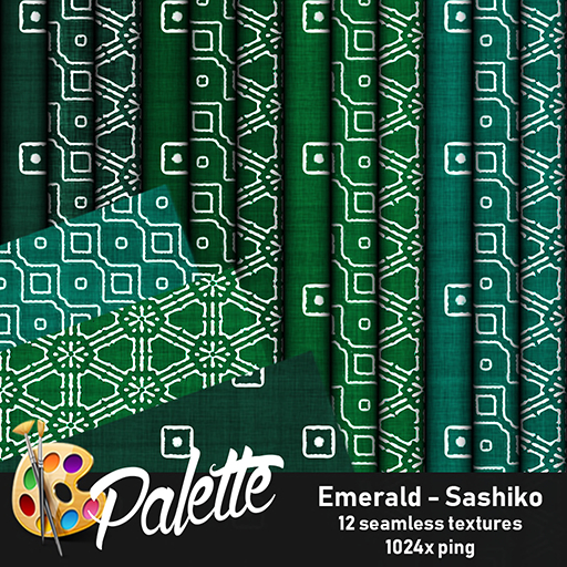 Palette - Emerald Sashiko