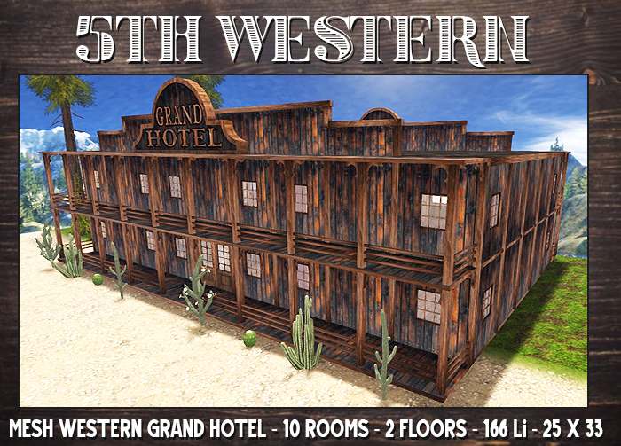 5TH~ Mesh Western Grand Hotel  166 Li - 2023