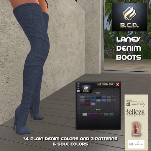 BCD Laney Denim Boots