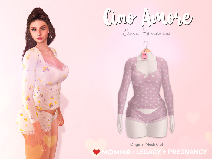 Ciao Amore! - Esme Homewear Lilac