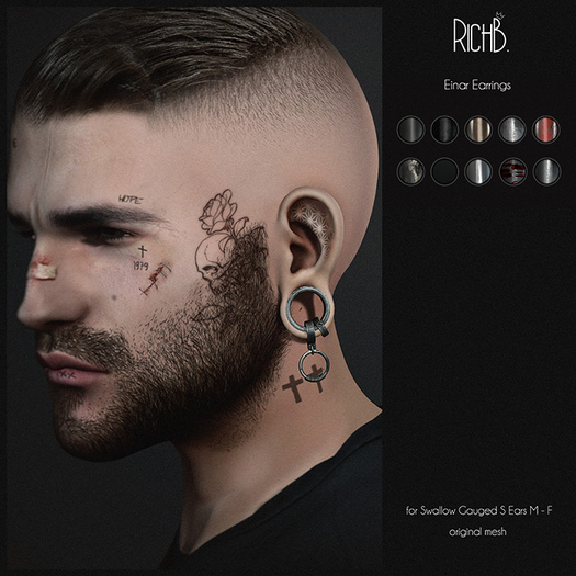 RichB. Einar Earrings