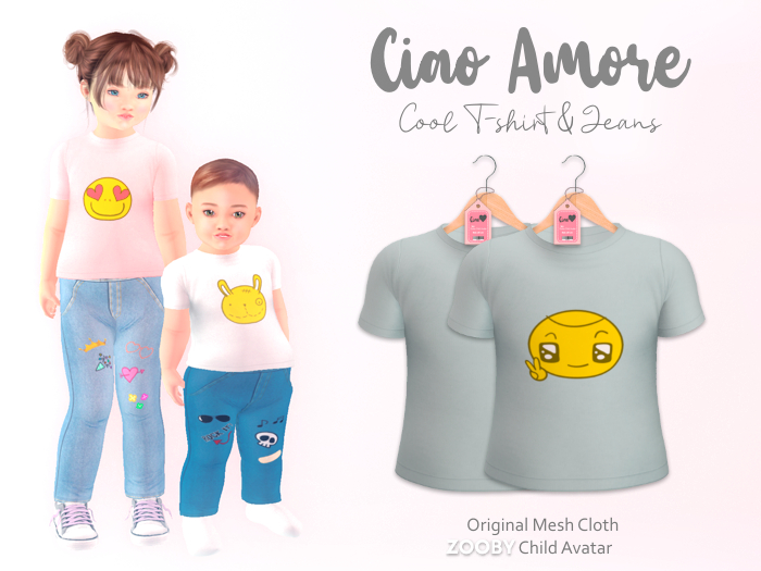 Ciao Amore! - Cool T-Shirt Blue