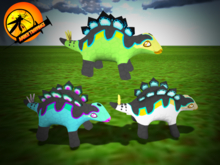 JK Novelty Stegosaurus Toys