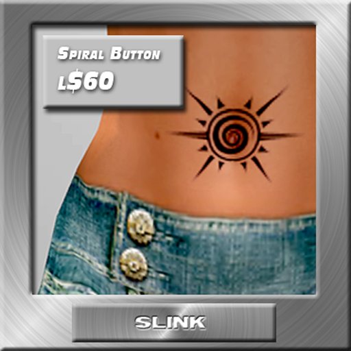 Spiral Button Tatttoo