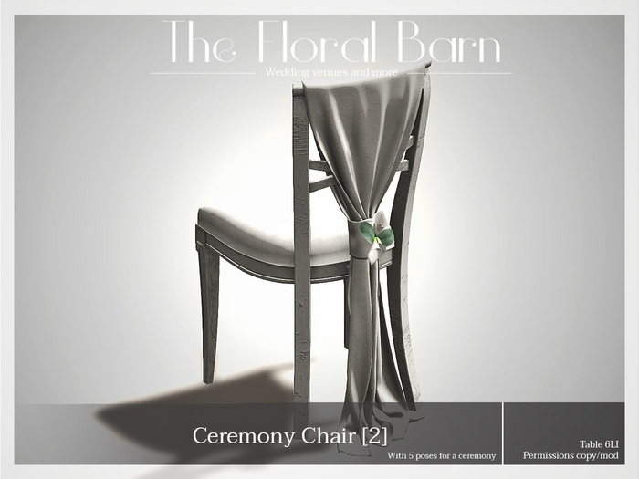 Wedding Ceremony Chair [2]