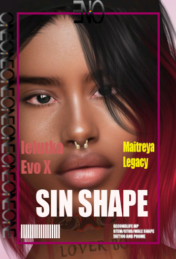 "ENO SIN STEM/STUD SHAPE LEL EVO X