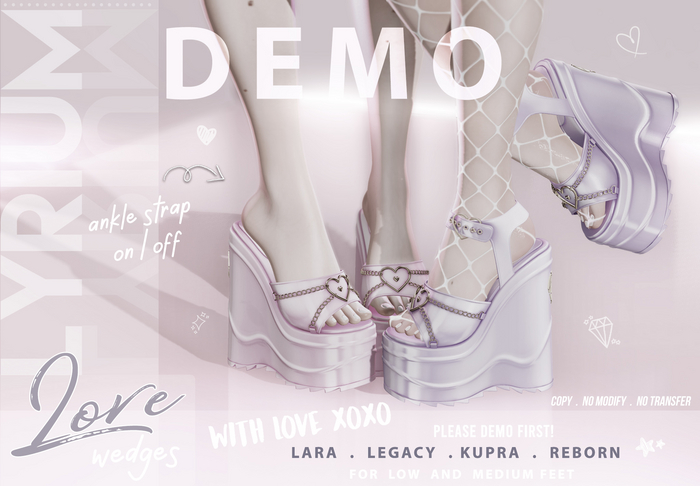 Lyrium. Love Wedges DEMO