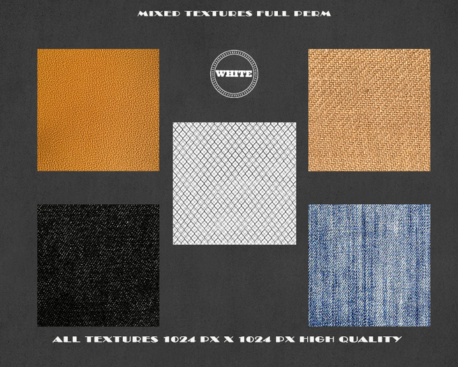::W::#046 Mixed Textures FULL PERM 