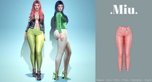 Miu - Alina blush leather pants