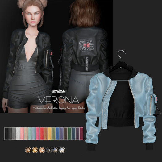 amias - VERONA jacket sky