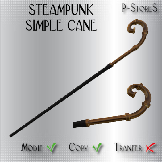 CANE STEAMPUNK V2 - 2023 (wear me)