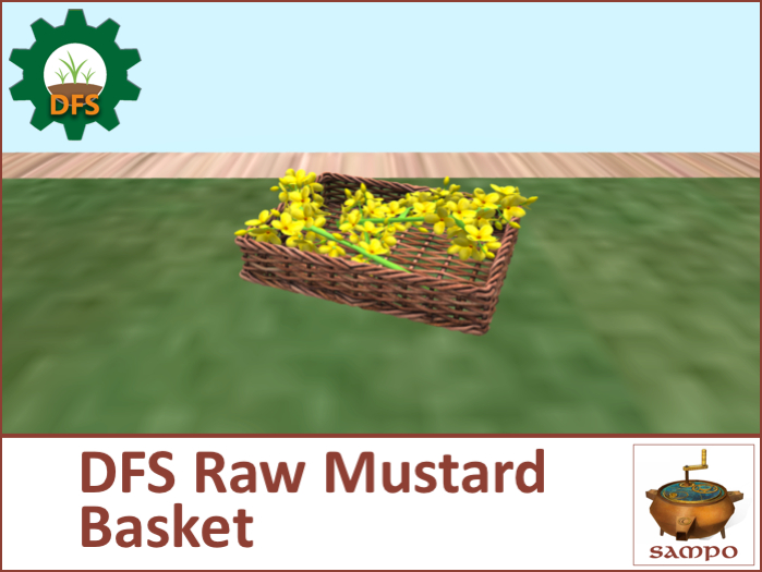 DFS Raw Mustard Basket