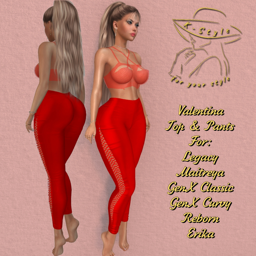 [K-Style] VALENTINA TOP & PANTS #2