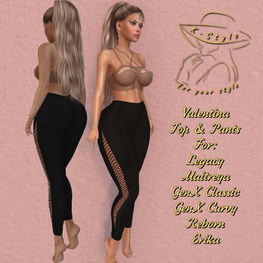 [K-Style] VALENTINA TOP & PANTS #4