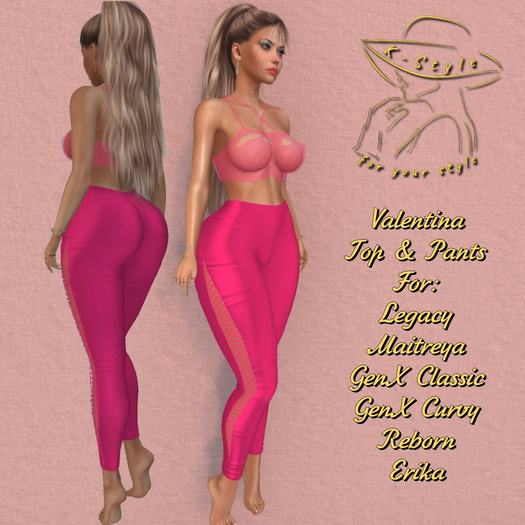 [K-Style] VALENTINA TOP & PANTS #6