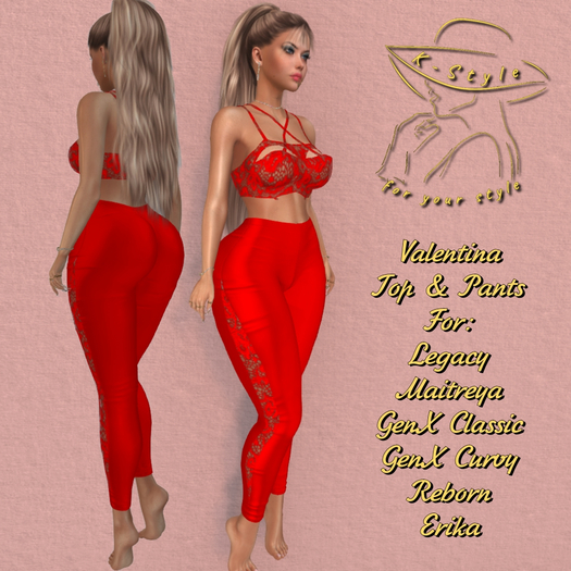 [K-Style] VALENTINA TOP & PANTS #8