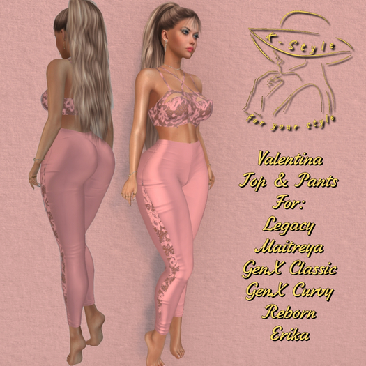 [K-Style] VALENTINA TOP & PANTS #9